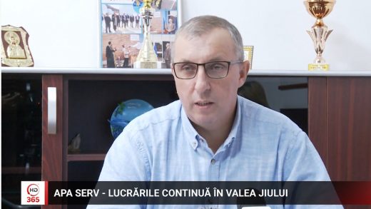 Apa Serv – Lucrările continuă în Valea Jiului